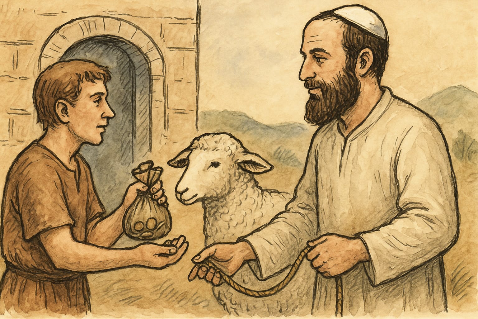 קניין כסף וקניין משיכה במכירת מבכירה לגוי