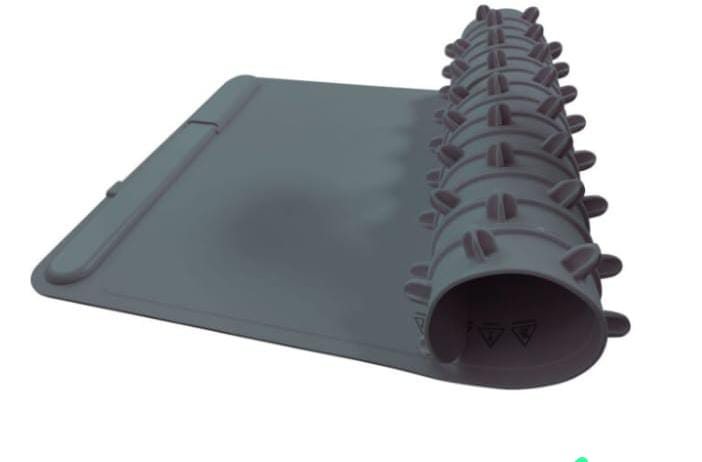 דין החזרה בפלטת סיליקון מתגלגלת