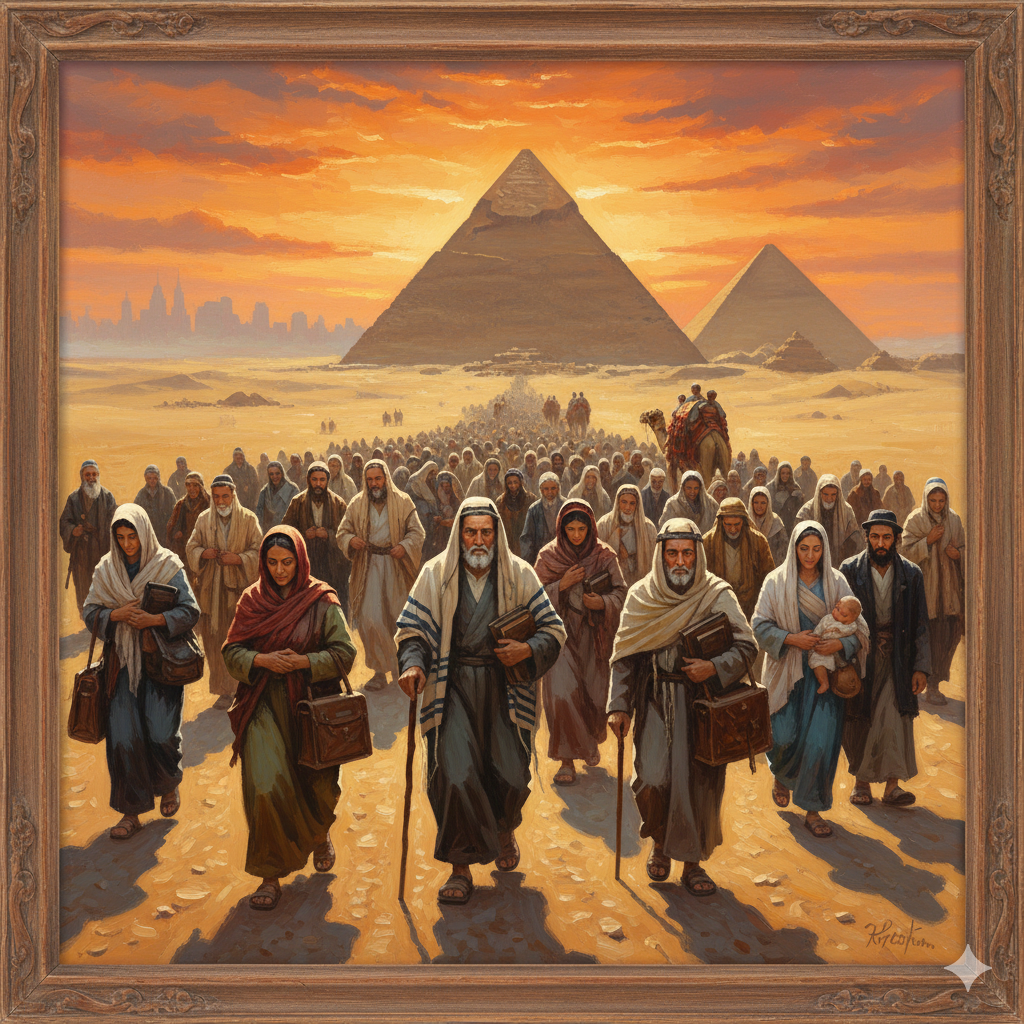 פרשת בשלח: החזרה למצרים