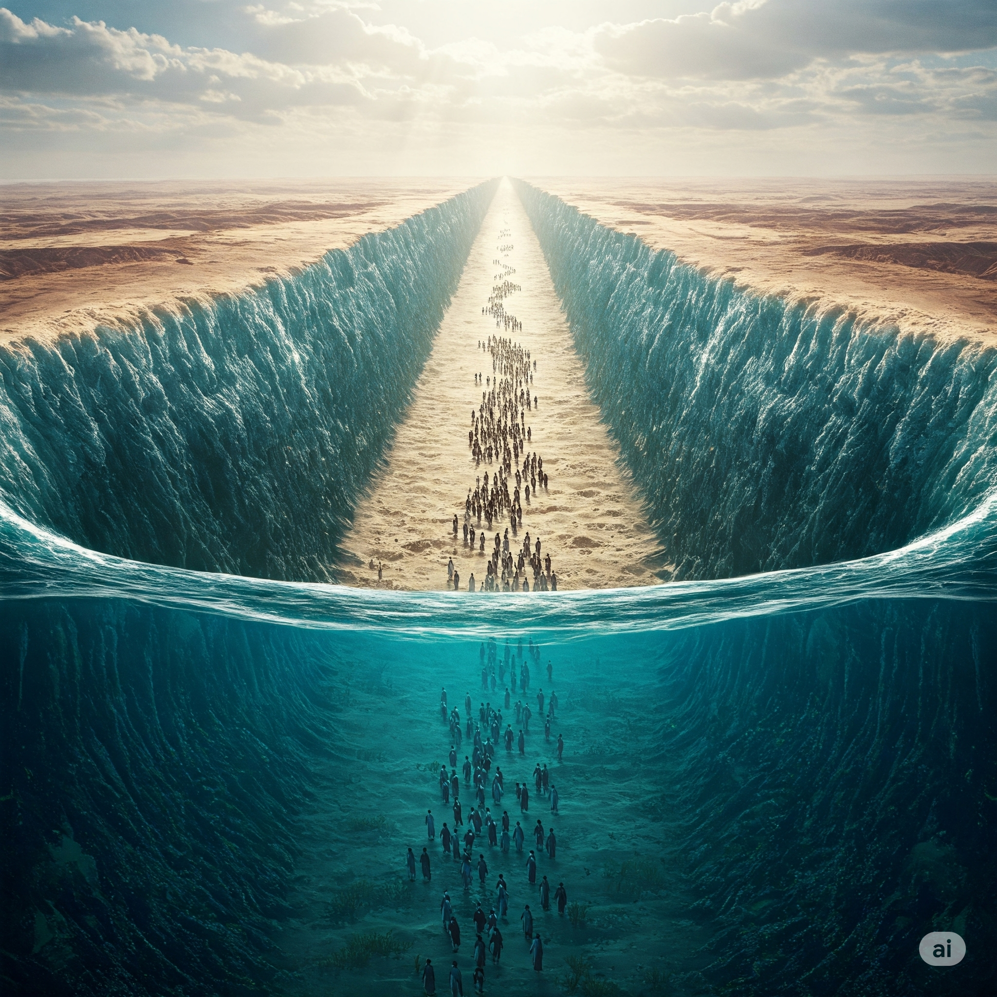 פרשת בשלח: הנהגת הקב"ה במציאות הטבעית