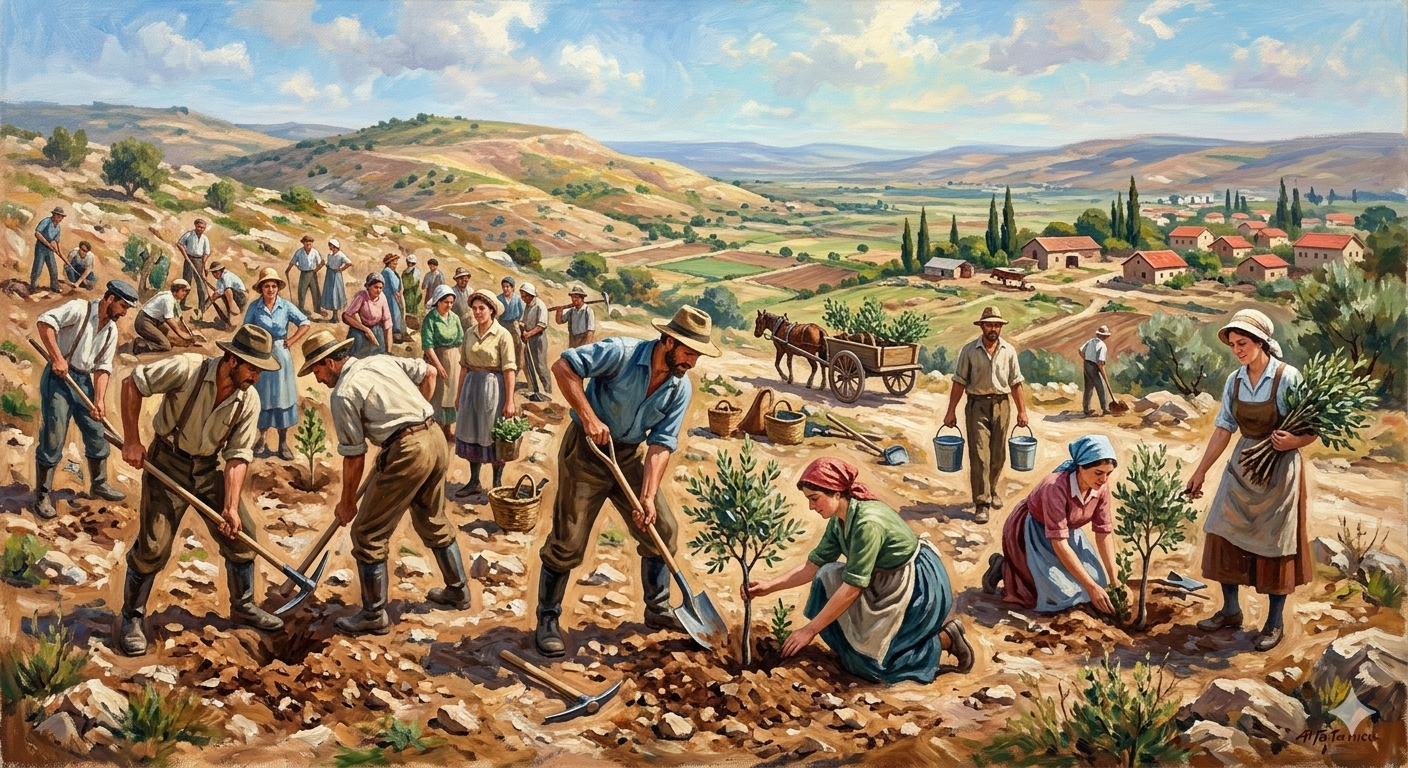 פרשת בהר: נטיעה וחרישה בשמיטה לצורכי היישוב 