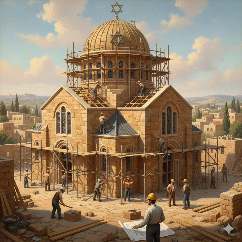 פרשת תרומה: בניית בית כנסת ע"י פועלים גויים